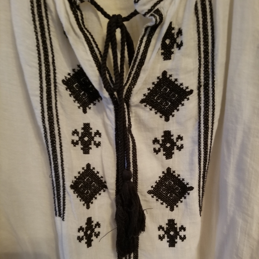 Loft by Anne Taylor Gauze Tunic - Picture 2 of 4